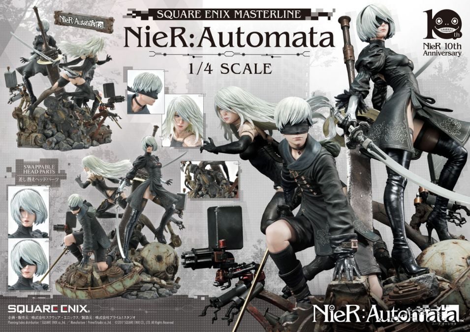 masterline nier automata statue standard edition 