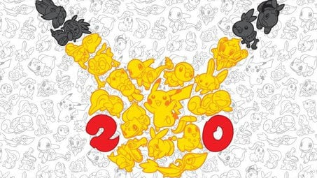 pokemon 20th anniversary logo