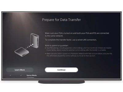 ps4 to ps5 data transfer