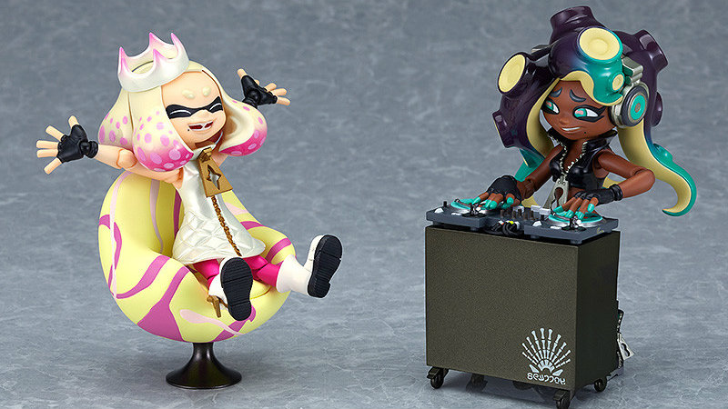 splatoon 2 figures off the hook pearl marina figmas