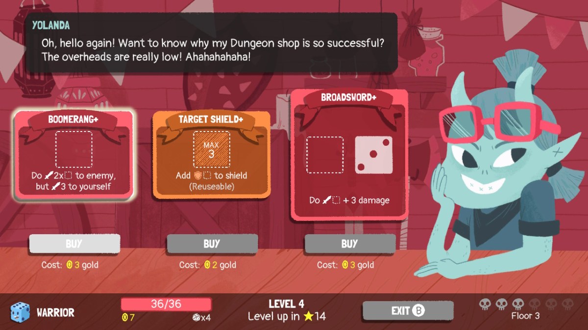 Dicey Dungeons Switch