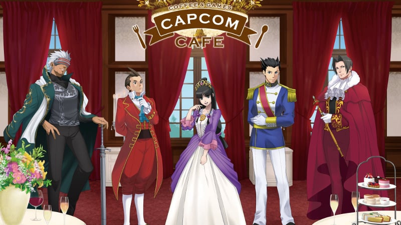 Ace Attorney in Capcom Cafe