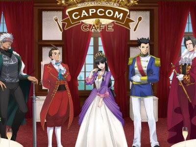 Ace Attorney in Capcom Cafe