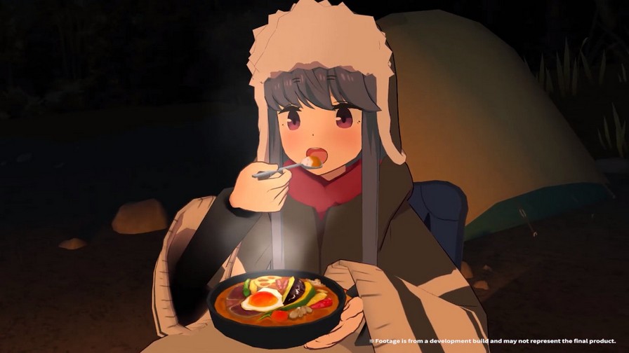 Laid-Back Camp -Virtual- game