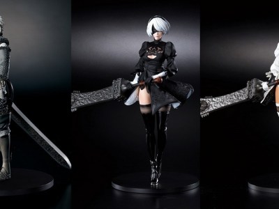 NieR 10th Anniversary Raffle Nier, 2B, 2P figures