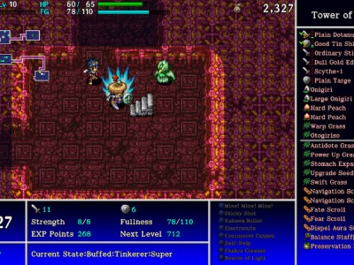 Shiren the Wanderer: The Tower of Fortune and the Dice of Fate - live stream mode