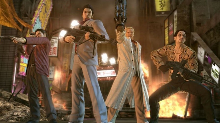 Yakuza: dead Souls Aliens