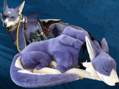 monster hunter rise palamute plush limited