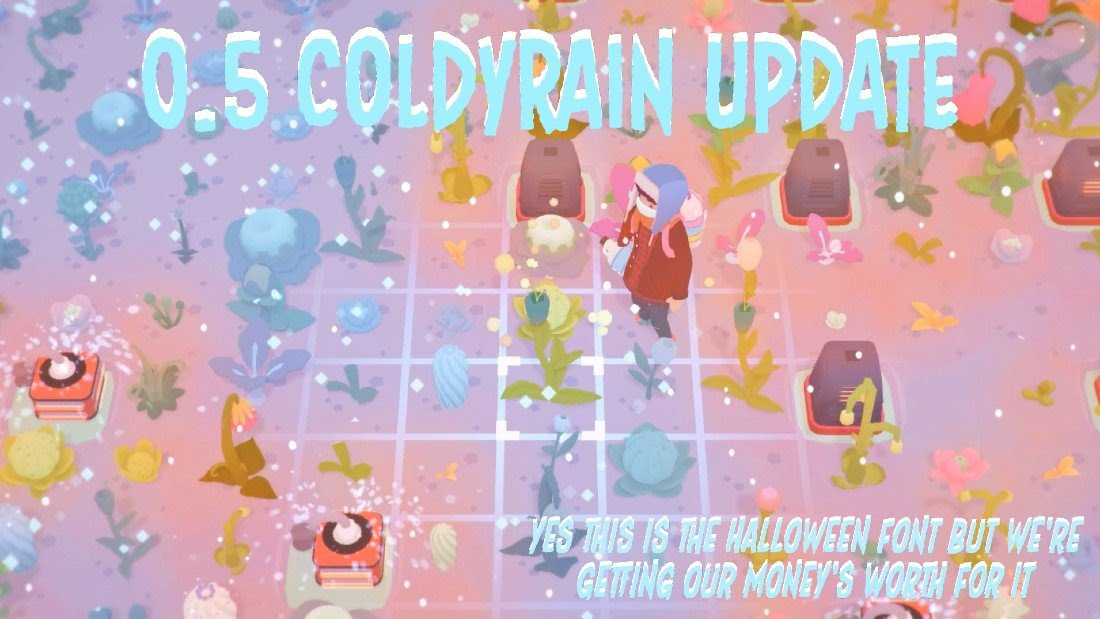 ooblets winter update coldyrain wuddlin