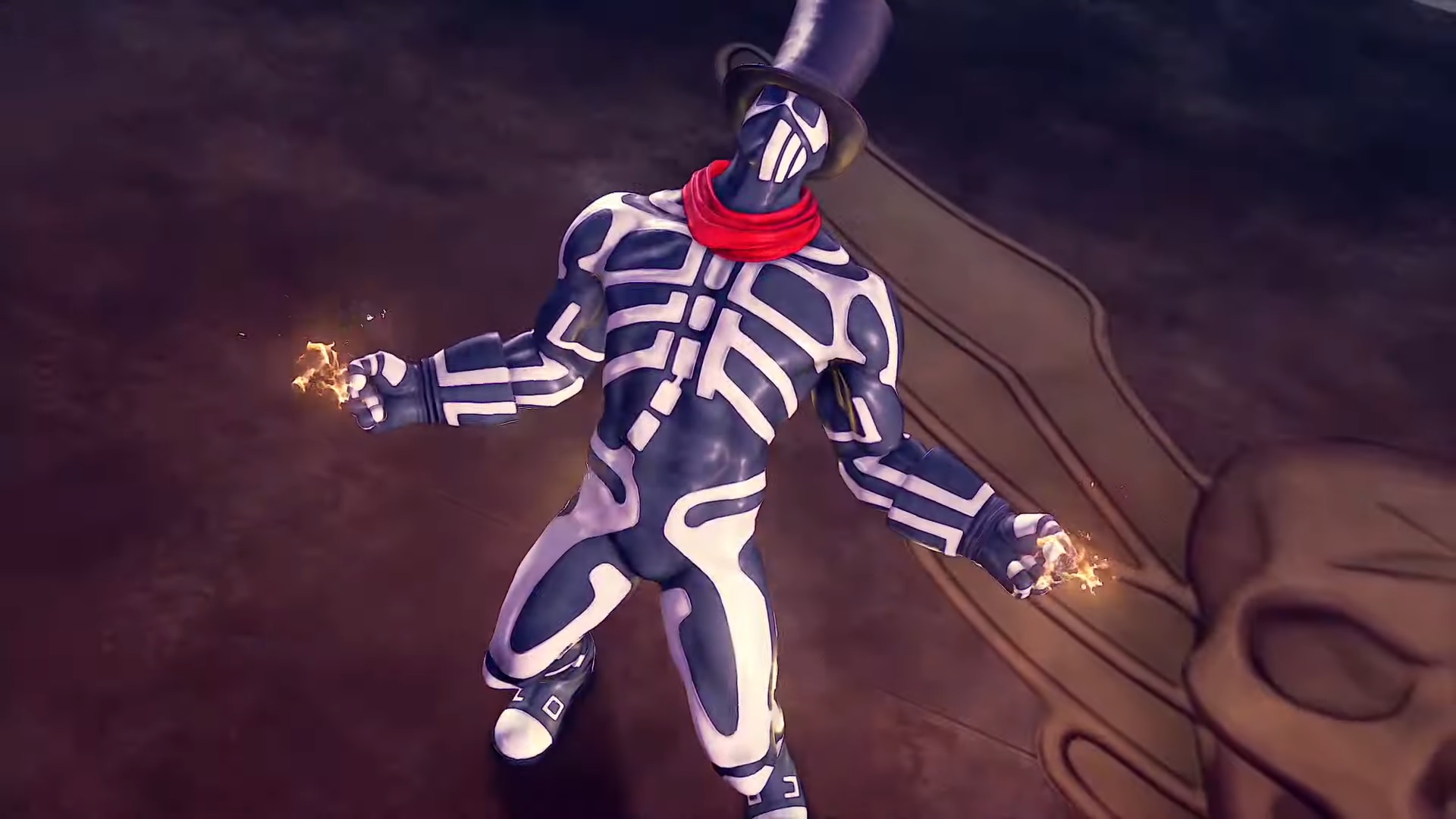 street fighter v skullomania costume g