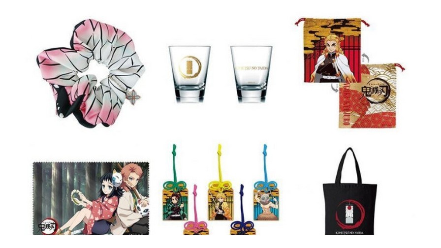 Demon Slayer Merchandise Restock Shinobu Scrunchie Shot Glasses