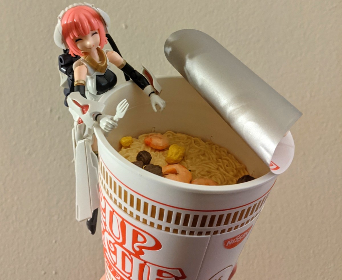 Cup Noodle model kit