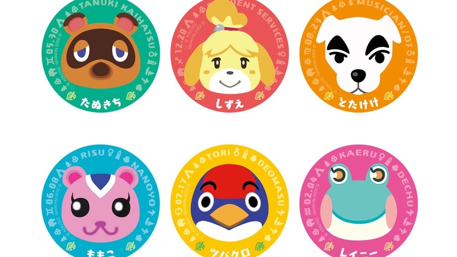 animal crossing chara-magnets bandai