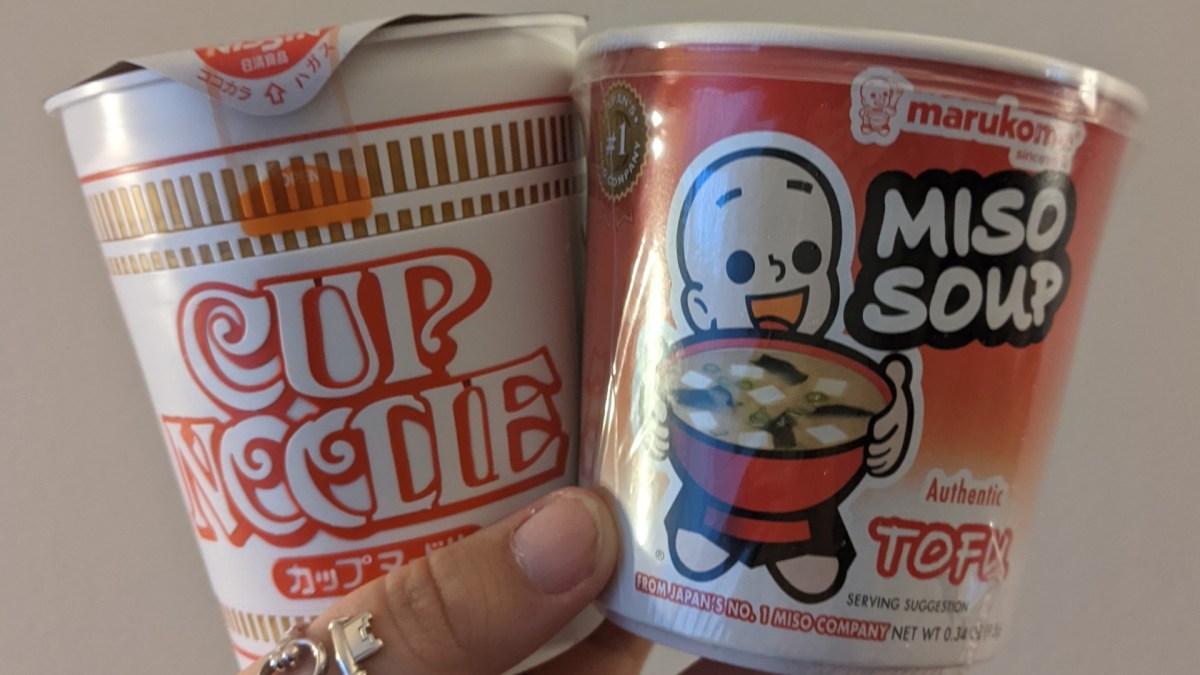 cup noodle model kit