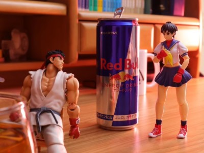 street fighter sakura ryu stop motion video