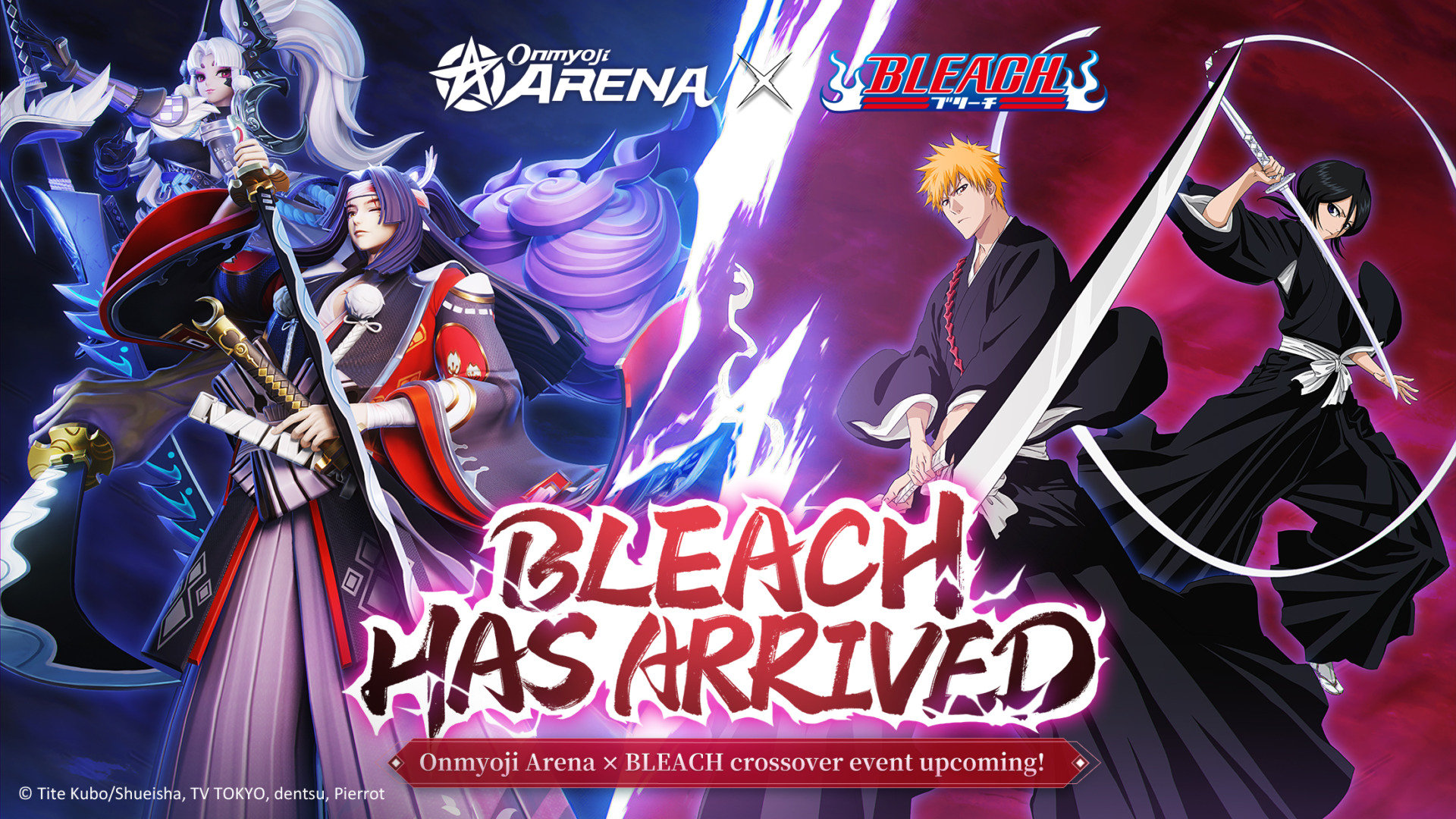 Onmyoji Arena Bleach Ichigo Rukia