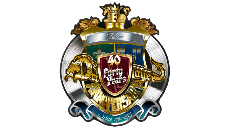 Falcom 40th anniversary logo