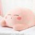 Giant Kirby plush