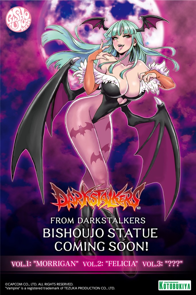 darkstalkers morrigan statue felicia