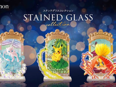 Pokemon Stained Glass Figures