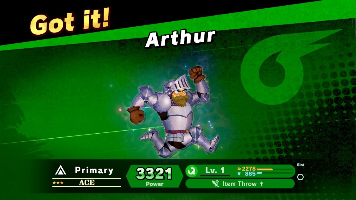 ssbu ghosts n goblins arthur spirit