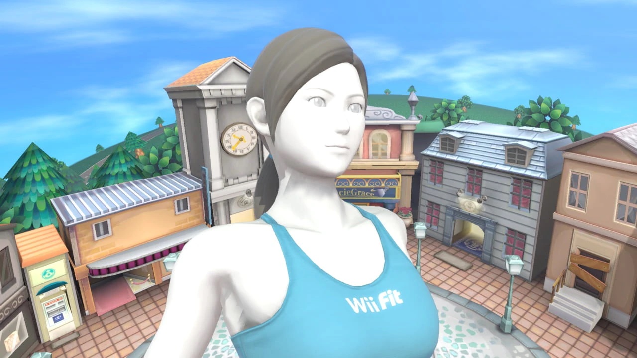 ssbu wii fit trainer