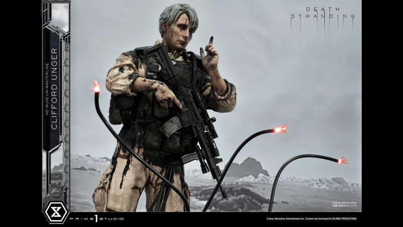 Death Stranding Mads Mikkelsen Clifford "Cliff" Unger statue