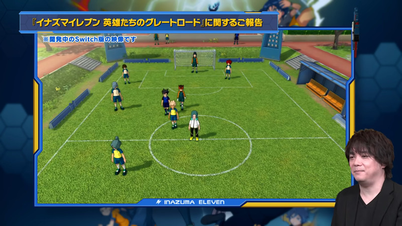 Level-5 Akihiro Hino on Inazuma Eleven Great Road of Heroes