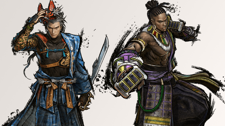 Samurai Warriors Yasuke Hanzo Hattori