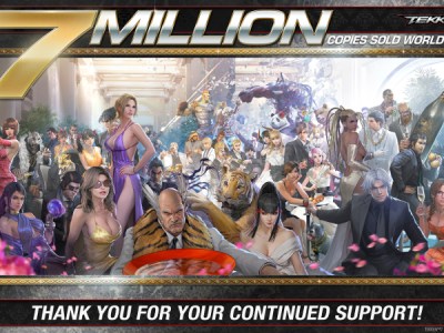 Tekken 7 has over 7 million copies sold