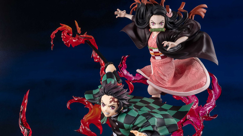 Demon Slayer Tanjiro Nezuko Figuarts Zero