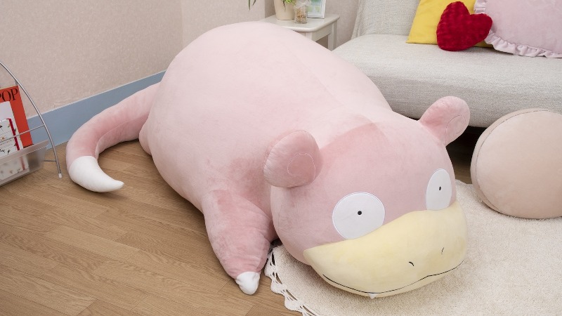 Life-sized Slowpoke plush