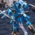 Phantasy Star Online 2 AIS Vega plamodel - wielding sword