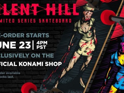 Silent Hill skateboards