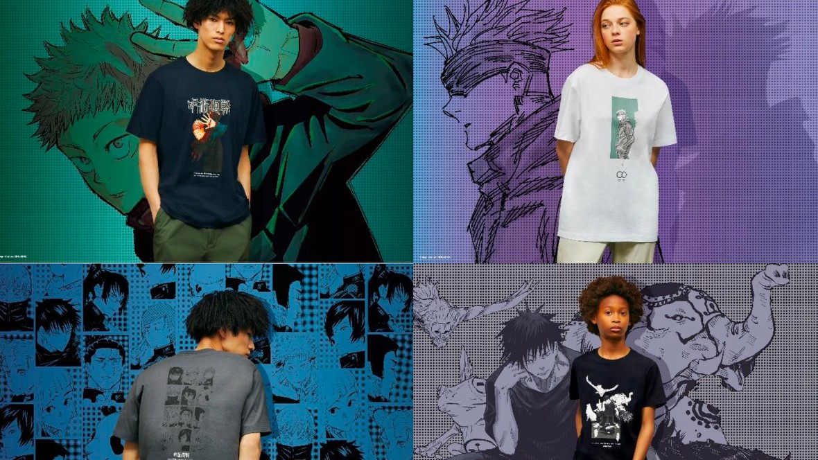 jujutsu kaisen uniqlo clothing