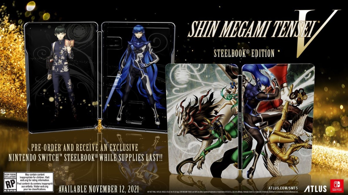 smt v standard edition steelbook