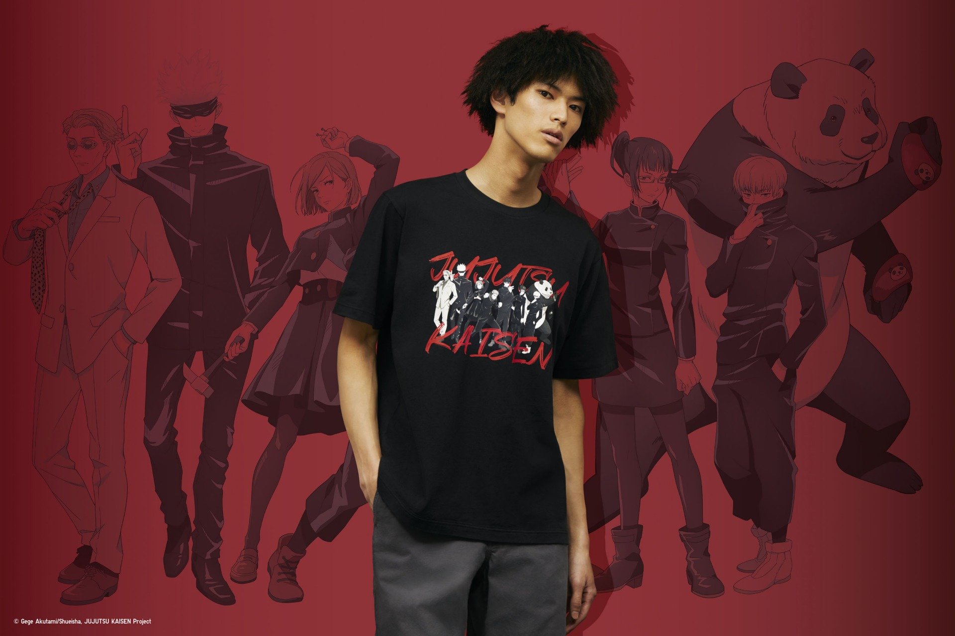 uniqlo jujutsu kaisen anime clothing