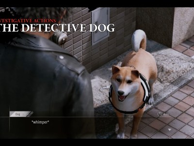 Lost Judgment Detective Dog