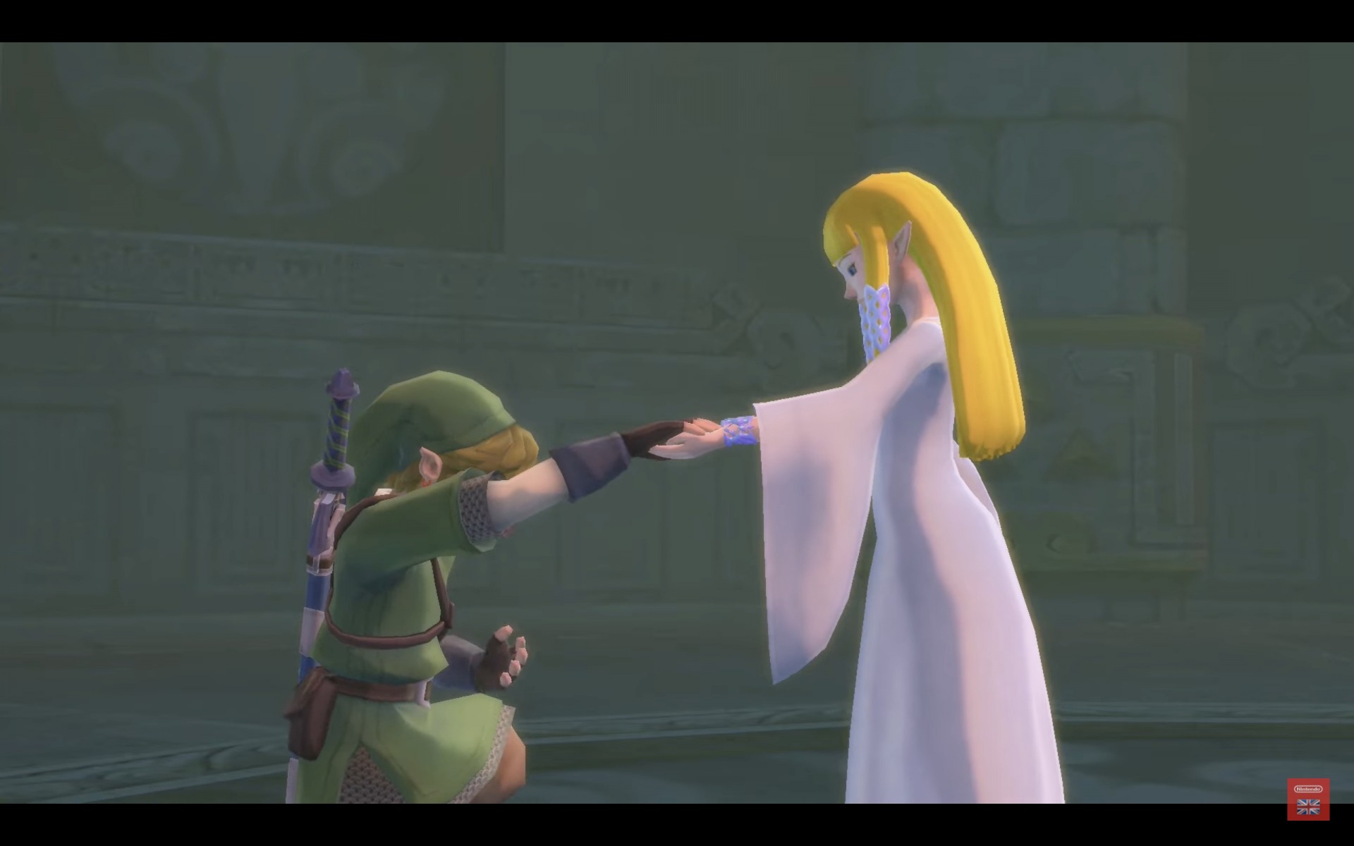 The Legend of Zelda Skyward Sword HD launch trailer Zelda Link