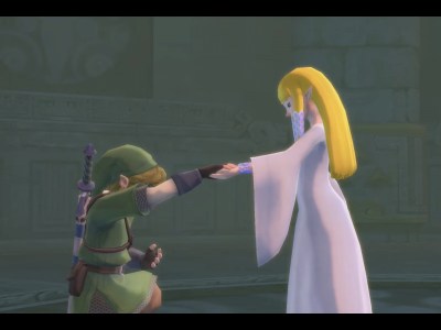 The Legend of Zelda Skyward Sword HD launch trailer Zelda Link