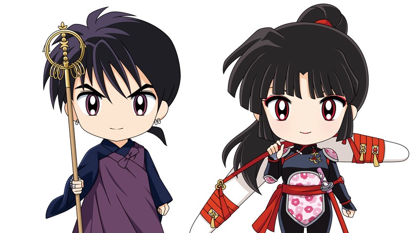 inuyasha nendoroids sango miroku