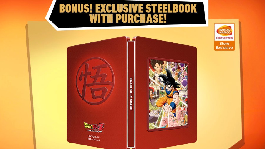 dragon ball z kakarot switch steelbook