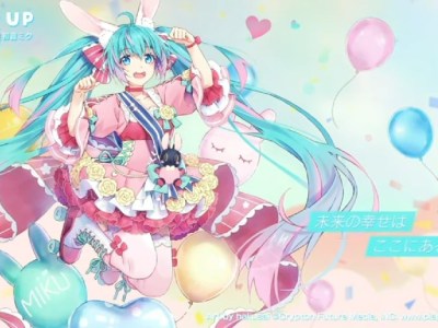 Hatsune Miku Pretty Rabbit Birthday 2021 figure