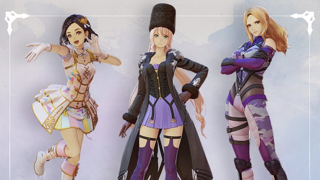 tales of arise collaboration costume pack idolmaster code vein tekken