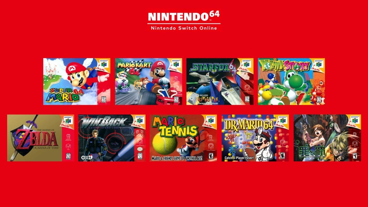 n64 nintendo switch online