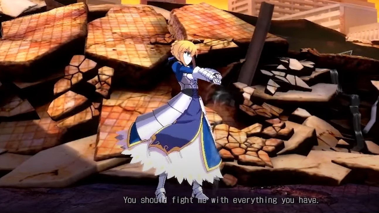 Melty Blood Saber