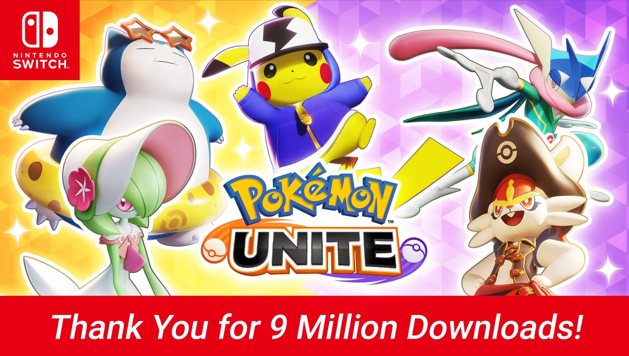 Pokemon Unite Switch downloads