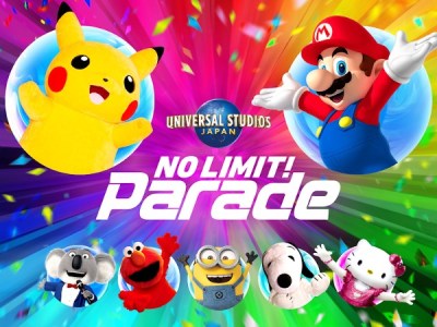 Universal Studios Japan No Limit Parade will include Pikachu and Mario