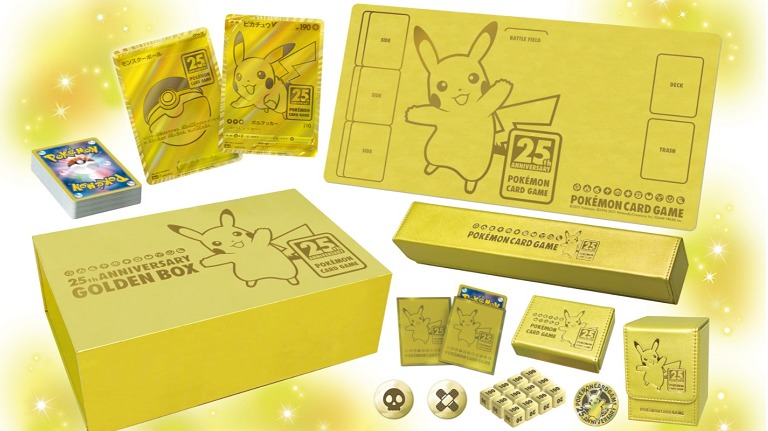 Pokemon 25 Anniversary Golden Box TCG