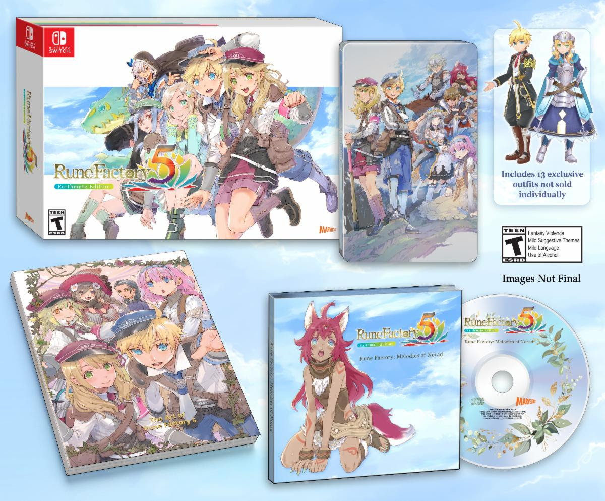 rune factory 5 limited edition